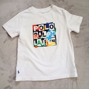Boy's Polo Ralph Lauren Graphic Tee Tshirt 4 4T
